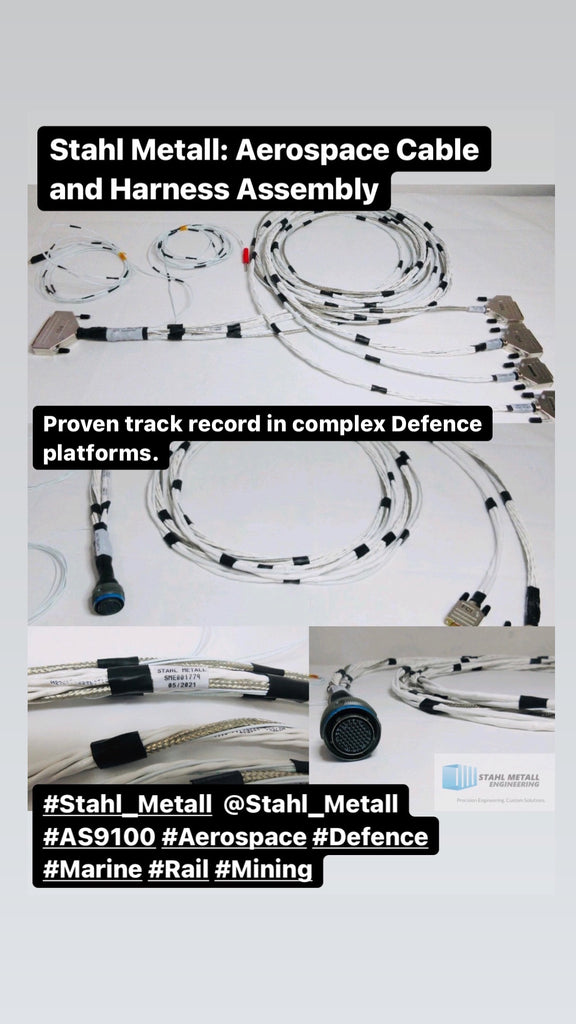 Stahl Metall: Aerospace Solutions  Custom Aerospace Cable and Harness Assembly