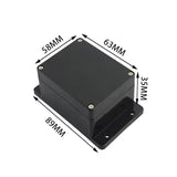 IP67 Outdoor Waterproof Plastic Enclosure for Electronic Applications and Junction Box Housing Solutions