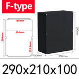 IP67 ABS Waterproof Electronic - Black Junction Box with IP67 Enclosure