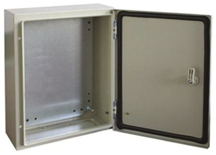IP66 Wall Box, Steel, Grey, 600 x 600 x 210mm - SME7755340