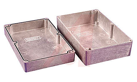 IP66 Alumimium Enclosure, NEMA 1, NEMA 12, NEMA 13, NEMA 4, NEMA 4X, 222.5 x 146.5 x 82.5mm - SME8681200/ 1550Z220