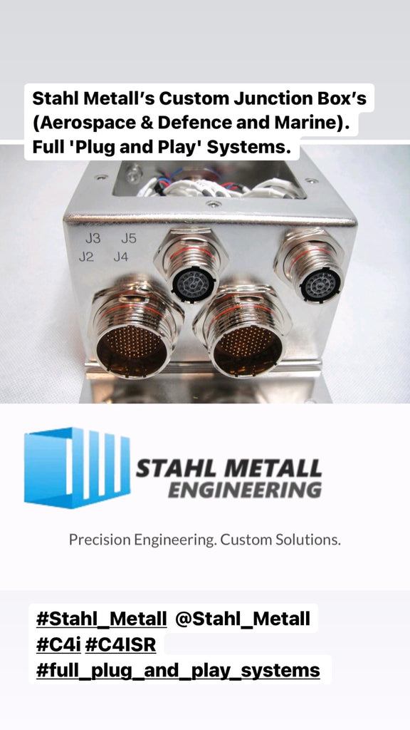 Stahl Metall’s Custom Junction Boxes (Aerospace & Defence and Marine)