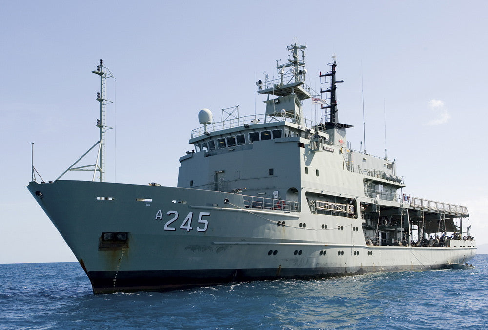 BAE Systems's $12 million contract (extension) to support the Royal Australian Navy’s Hydrographic fleet until 2020.