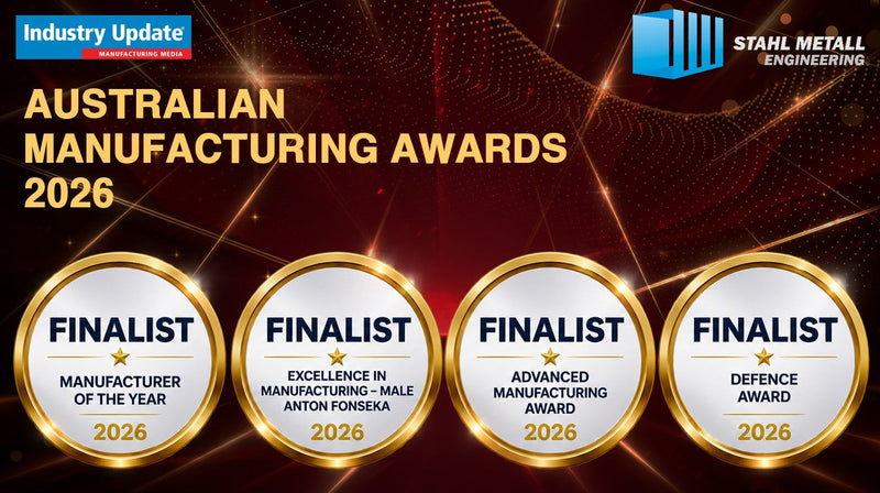 Stahl Metall Celebrates Four Finalist Nominations for Australian Manufacturing Excellence at the 2026 Australian Manufacturing Awards