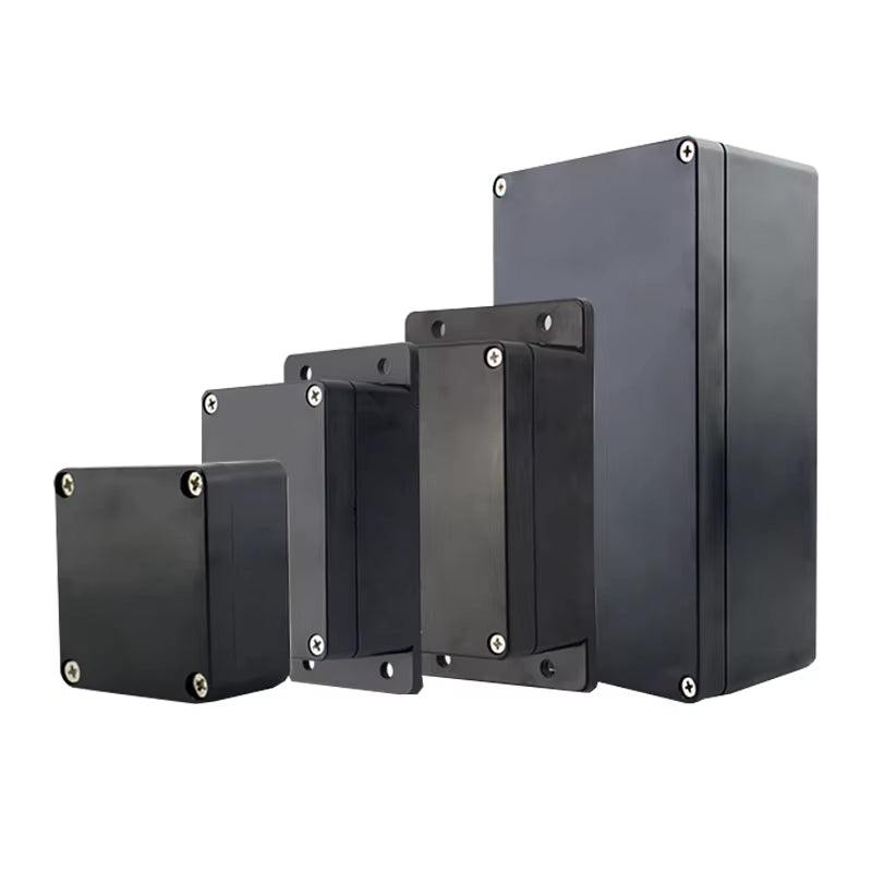 IP67 ABS Waterproof Electronic - Black Junction Box with IP67 Enclosure