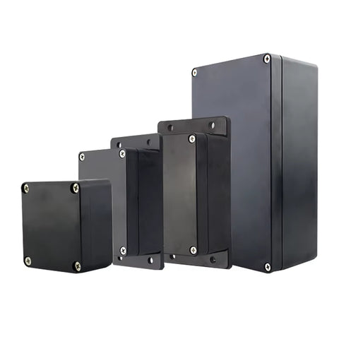 IP67 ABS Waterproof Electronic - Black Junction Box with IP67 Enclosure