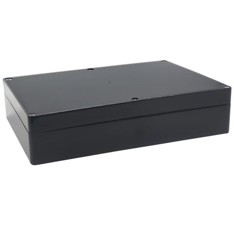IP67 Waterproof Junction Box - Durable ABS Plastic Electronic Enclosure for DIY Electrical Projects, Black, 10.35" x 7.17" x 2.36" (263 x 182 x 60 mm)