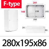 IP67 Waterproof F-Type ABS Junction Box with IP67 Rating for Outdoor Electronic Applications