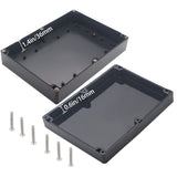 IP67 Waterproof Junction Box - Durable ABS Plastic Electronic Enclosure for DIY Electrical Projects, Black, 10.35" x 7.17" x 2.36" (263 x 182 x 60 mm)