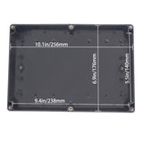 IP67 Waterproof Junction Box - Durable ABS Plastic Electronic Enclosure for DIY Electrical Projects, Black, 10.35" x 7.17" x 2.36" (263 x 182 x 60 mm)