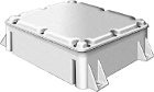 Glenair Series 140-102 Medium Composite Junction Box