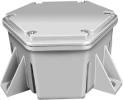 Glenair Series 140-106 Small Three-Legged Composite Junction Box