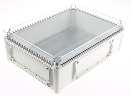 Polycarbonate Enclosure, IP66, IP67, Flanged, 380 x 280 x 130mm - SME506-081