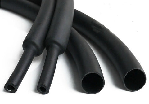 DR-25-3/8-0 Heat Shrink Tubing Black - 30M