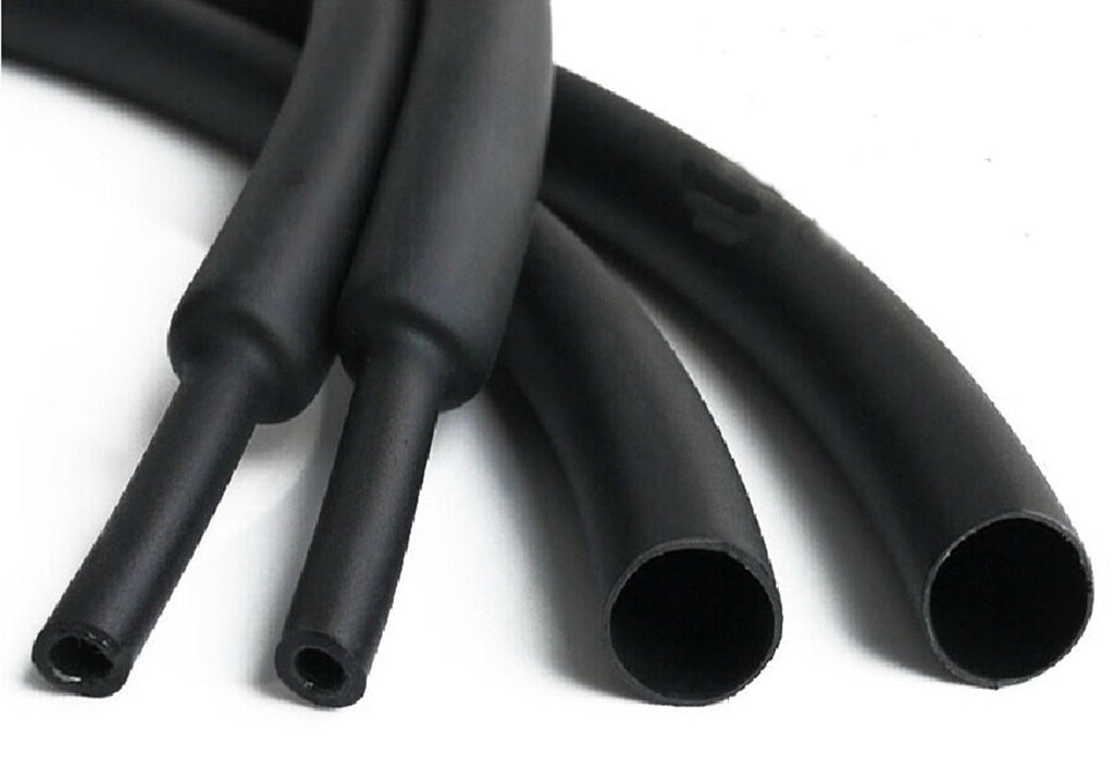 VERSAFIT-3/32-0 Heat Shrink Tubing Black - 1.2M x 10pc