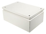 Steel IP66 Junction Box, 300 x 200 x 120mm, Grey - SME122030