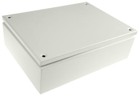 Steel IP66 Junction Box, 400 x 300 x 120mm, Grey - SME122068 – Stahl Metall